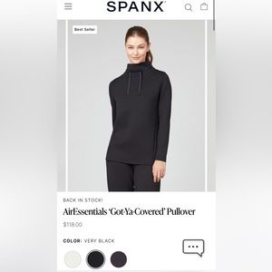 Spanx Airluxe pullover